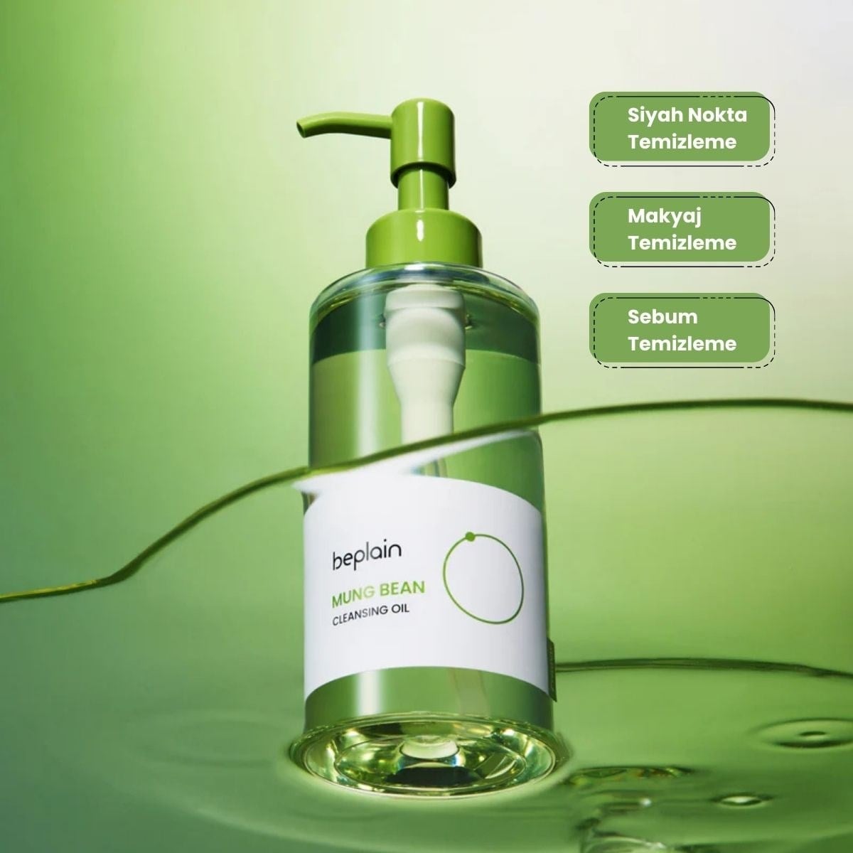 Beplain Mung Bean Cleansing Oil - Vegan Temizleme Yağı 200 ml