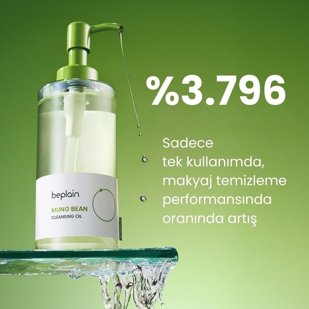 Beplain Mung Bean Cleansing Oil - Vegan Temizleme Yağı 200 ml