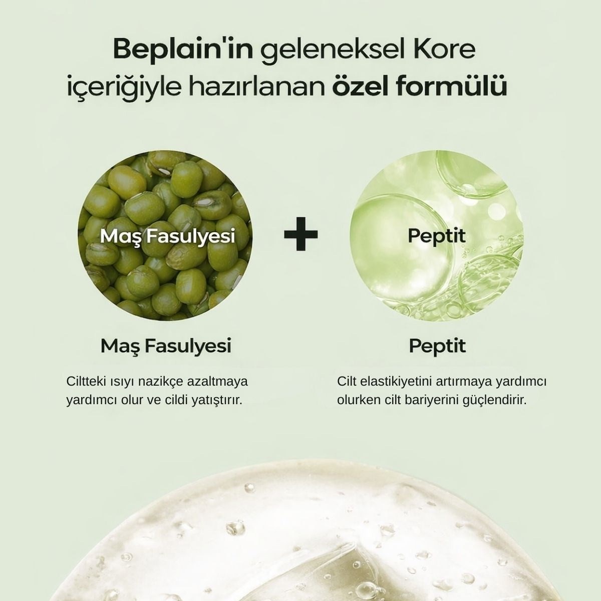 Beplain Mung Bean Pore Tight - Up Cream - Gözenek Krem 60 ml