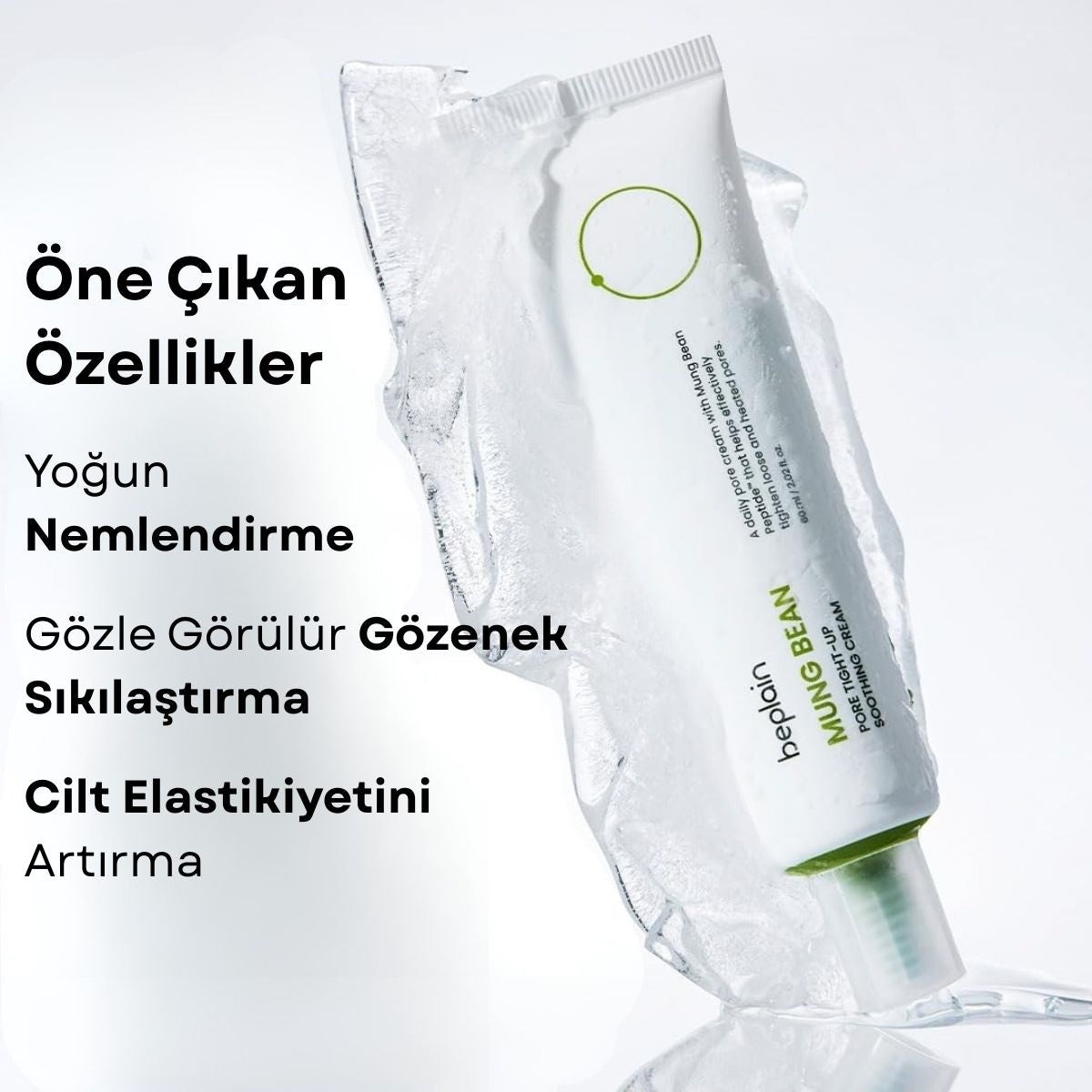 Beplain Mung Bean Pore Tight - Up Cream - Gözenek Krem 60 ml