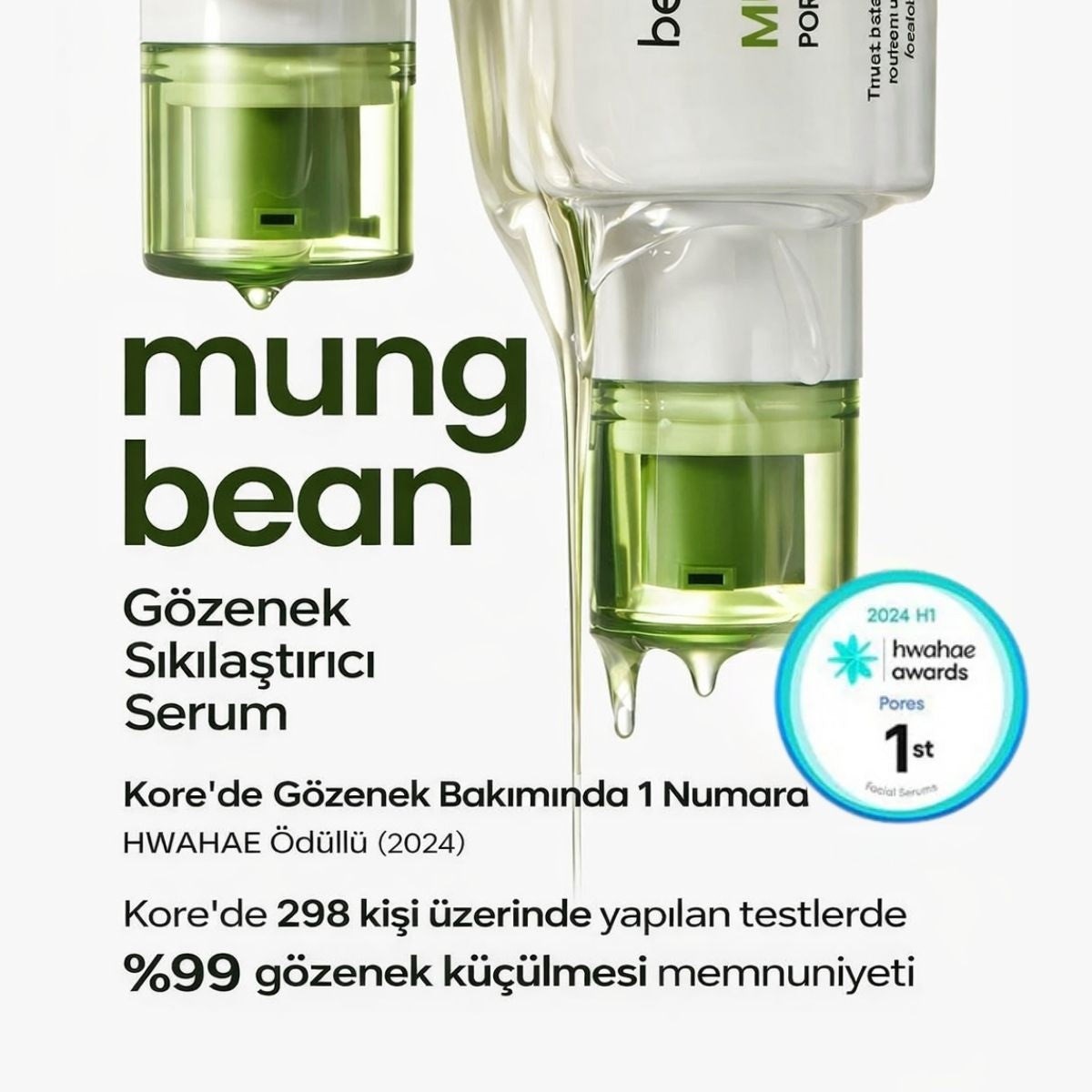 Beplain Mung Bean Pore Tight-Up Serum – Gözenek Serum 30 ml