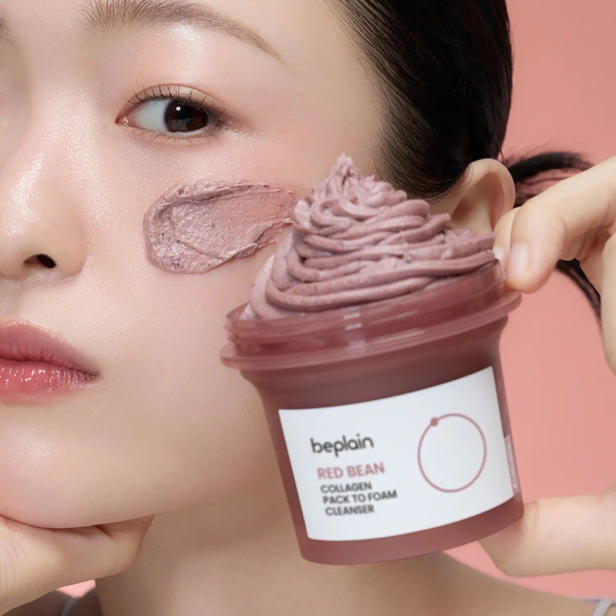 Beplain Red Bean Collagen Pack to Foam - Temizleyici 100 ml