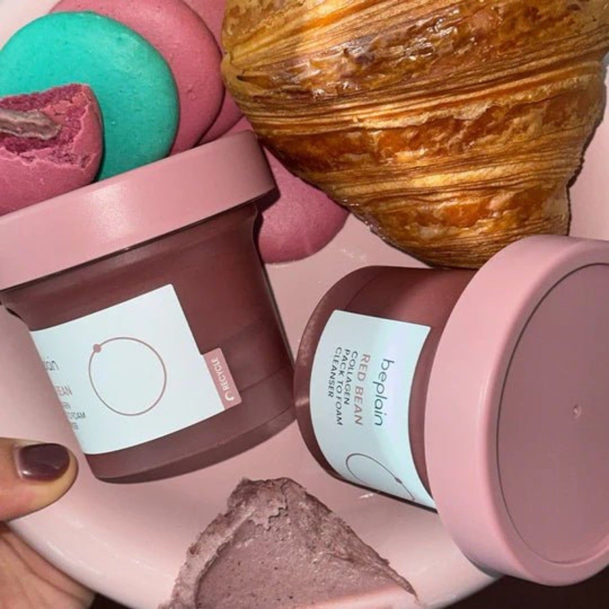 Beplain Red Bean Collagen Pack to Foam - Temizleyici 100 ml