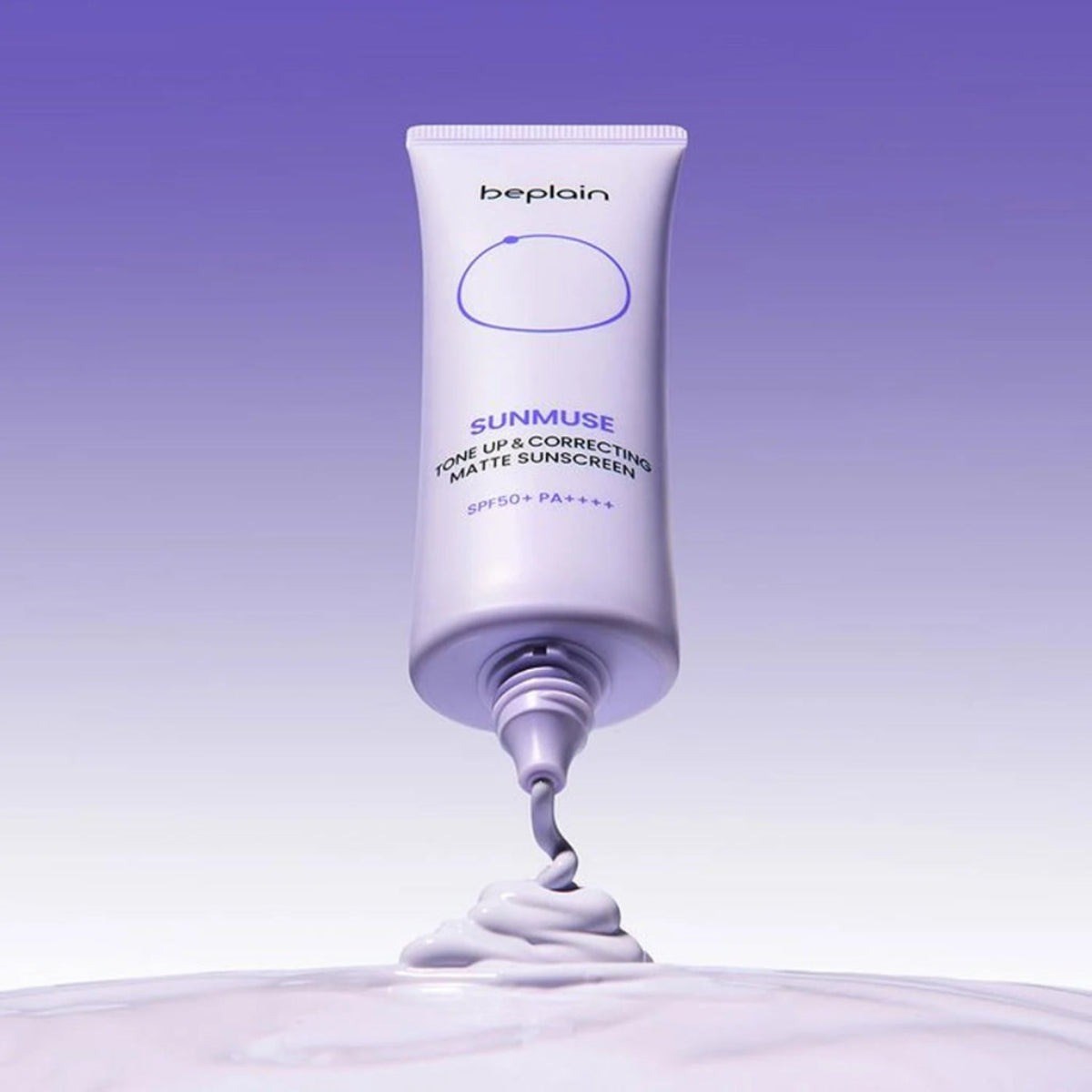 Beplain Sunmuse Tone - Up Correcting Matte Sunscreen - Güneş Kremi