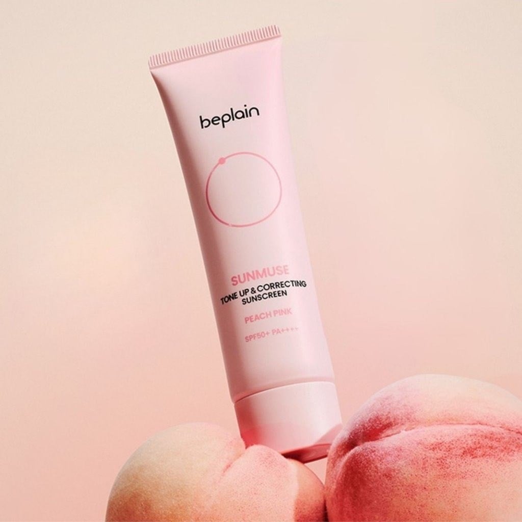 Beplain Sunmuse Tone - Up Correcting Peach Pink Sunscreen - Güneş Kremi 50 ml