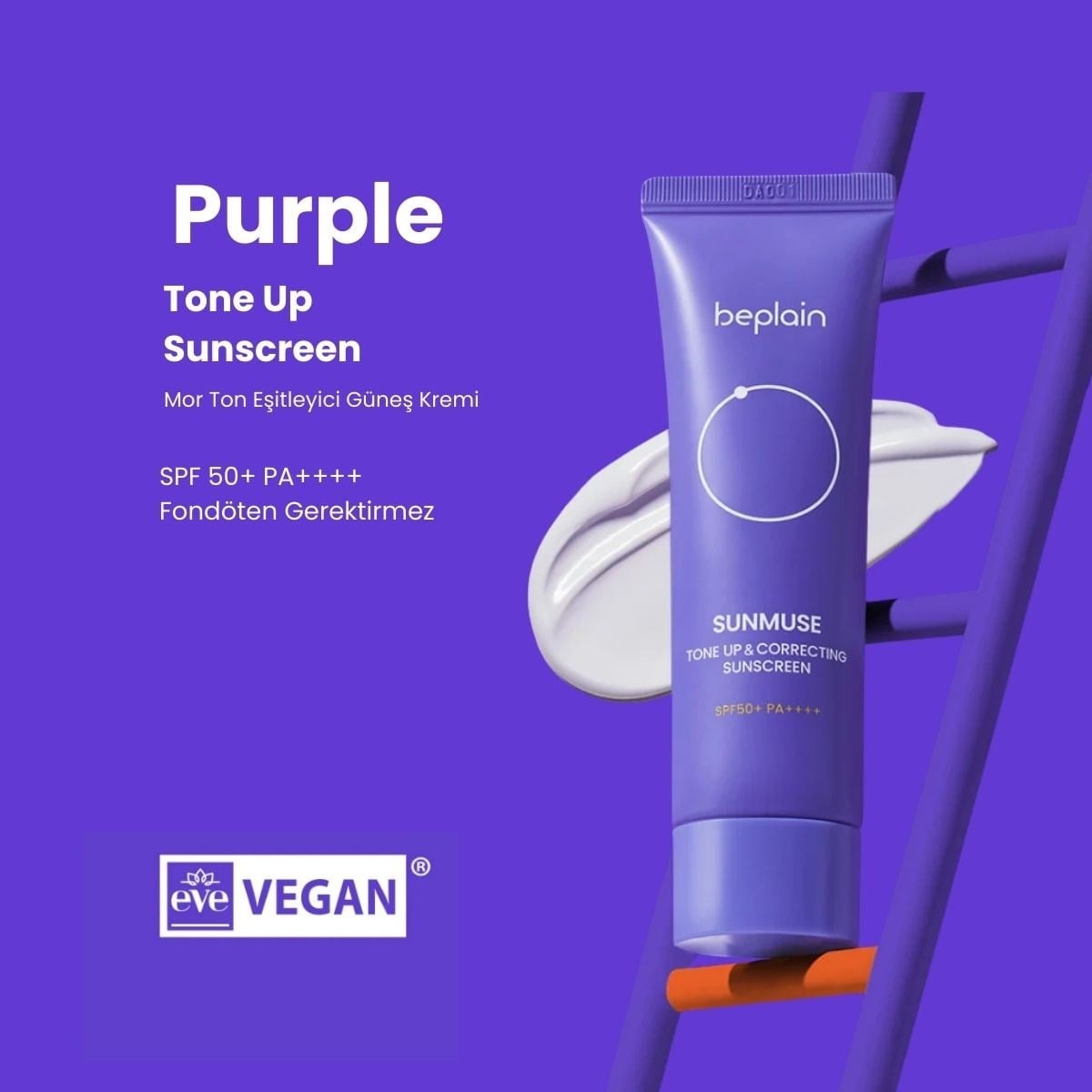 Beplain Sunmuse Tone - Up Correcting Sunscreen - Güneş Kremi 50 ml