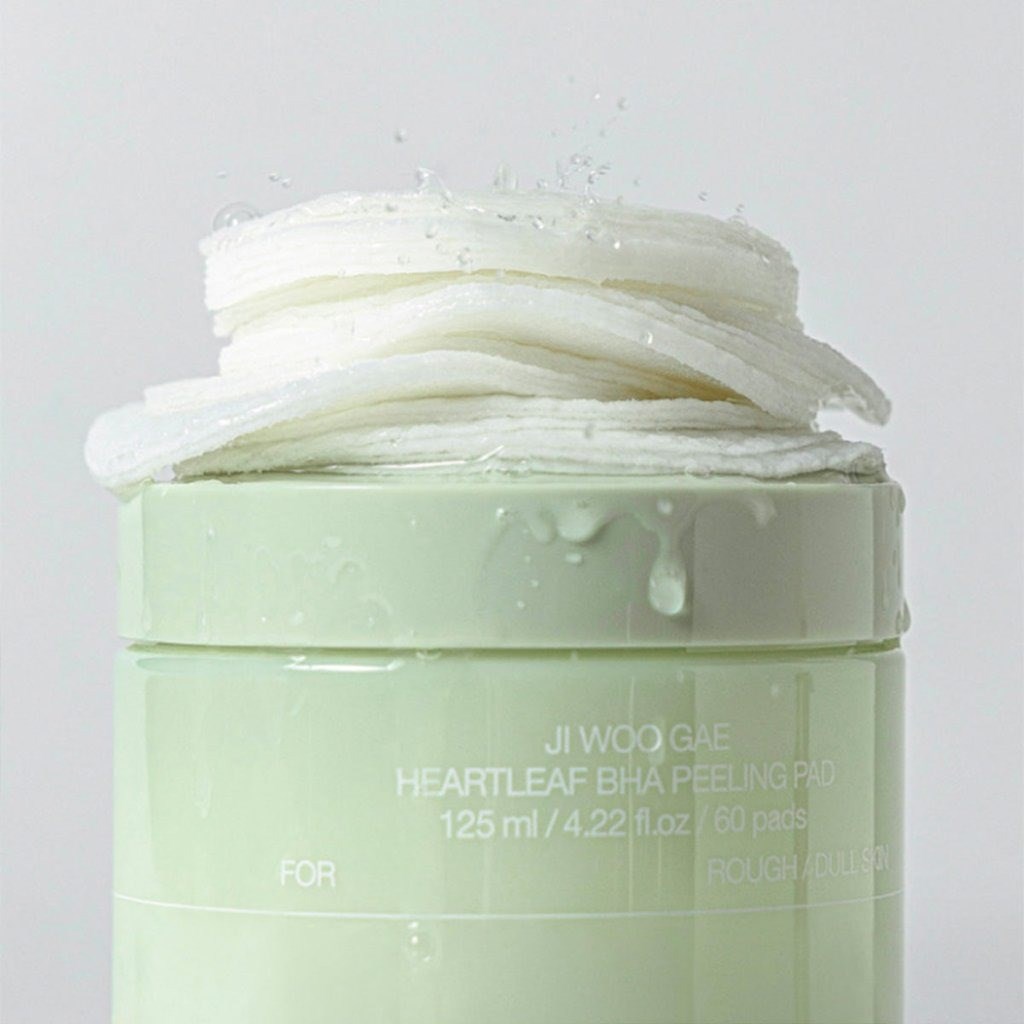 Celimax Jiwoogae Heartleaf Bha Pad - Peeling Tonik Ped 60
