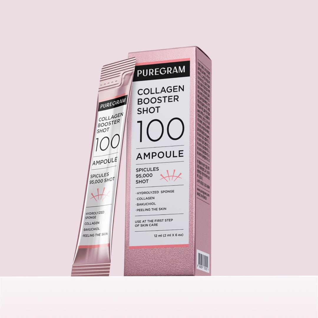 Collagen Booster Shot 100 Ampoule 2 ml x 6 ea