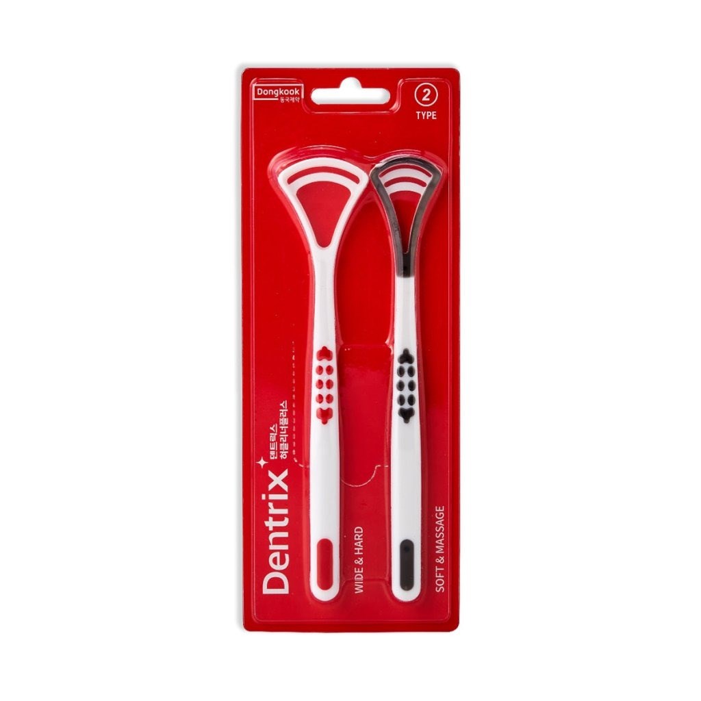Dentrix Tongue Cleaner 2P - Hijyenik Dil Temizleyici Seti