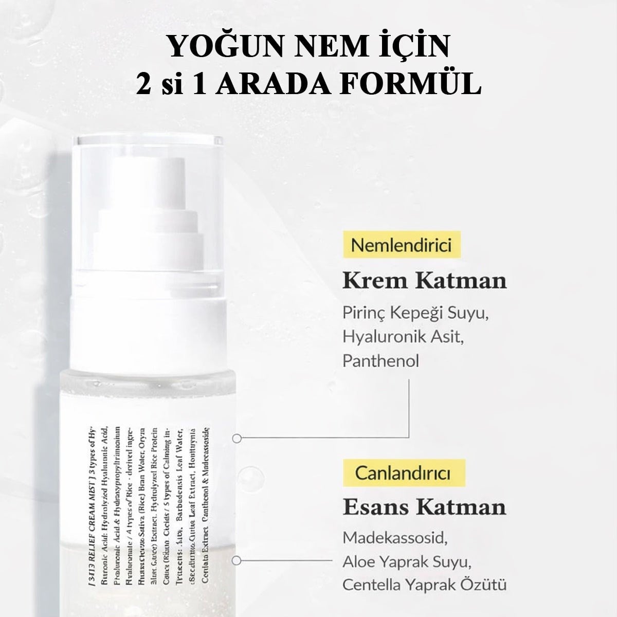 Dr.Althea Dr. Althea 345 Cream Mist Nemlendirici Yüz Spreyi 60 ml