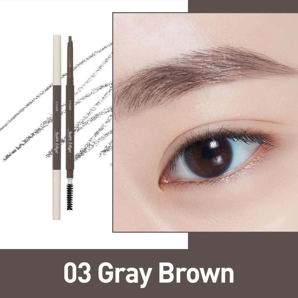 Etude Bare Edge Slim Brow - İnce Uçlu Kaş Kalemi Dark Brown
