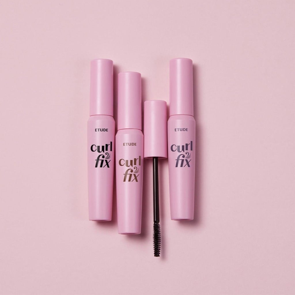 Etude Curl Fix Mascara - Vegan 24H Kıvrım Maskara Gray Brown