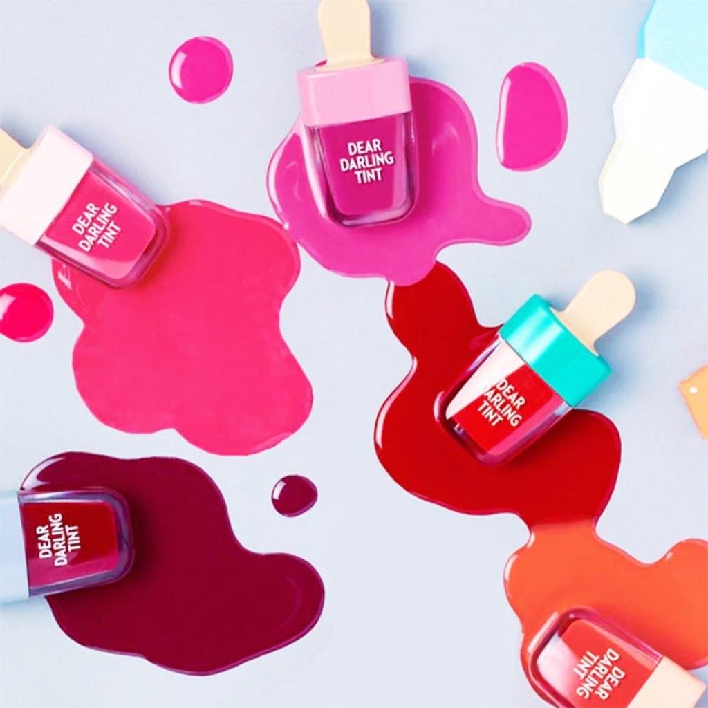Etude Dear Darling Tint Ice Cream - Jel Tint Watermelon Red
