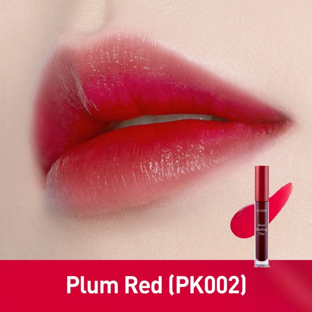 Etude Dear Darling Water Tint - Nemlendirici Jel Dudak Tinti Plum Red