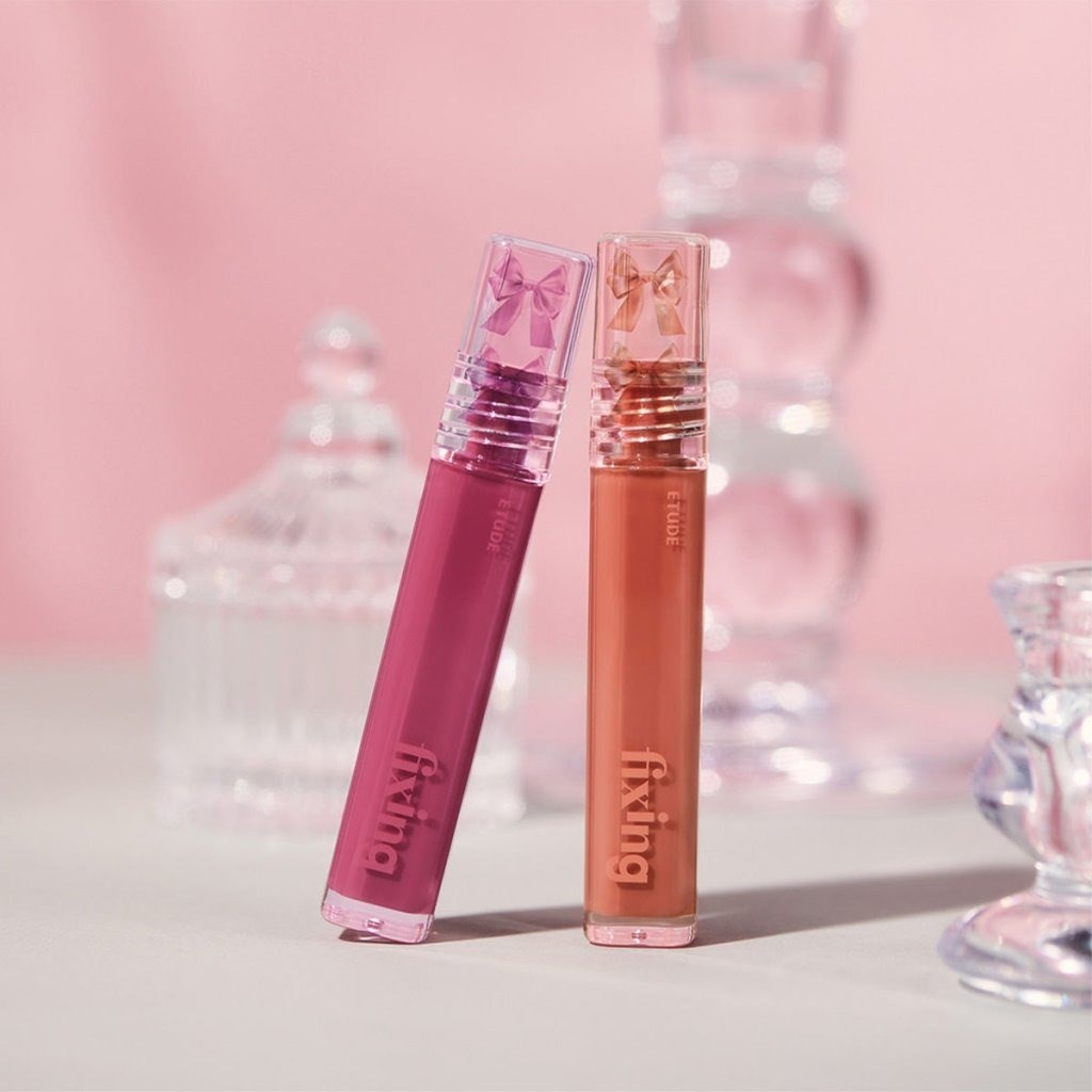 Etude Glow Fixing Tint - Parlak Dolgun Dudak Tinti Peach Blended