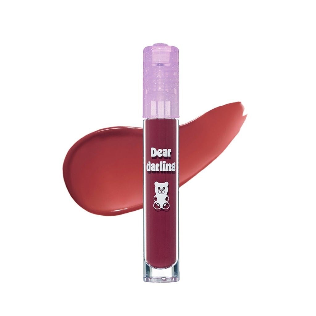 Etude Jelly Pang Dear Darling Water Tint - Parlak Işıltılı Jel Tint Sweet Potato Red