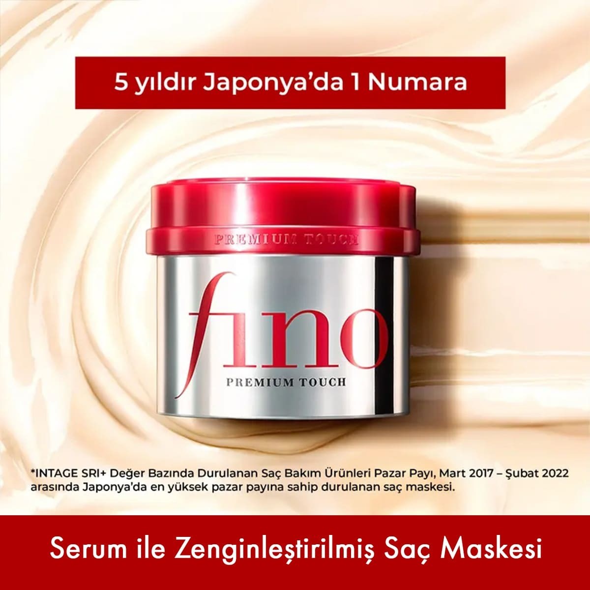 Fino Premium Touch Saç Maskesi - Yoğun Onarım ve Derin Nem Bakımı