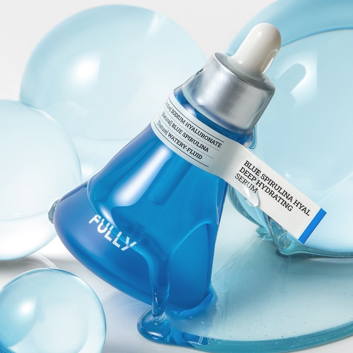 Fully Blue Spirulina Hyaluronic Acid Serum 50ml - Nem Serumu