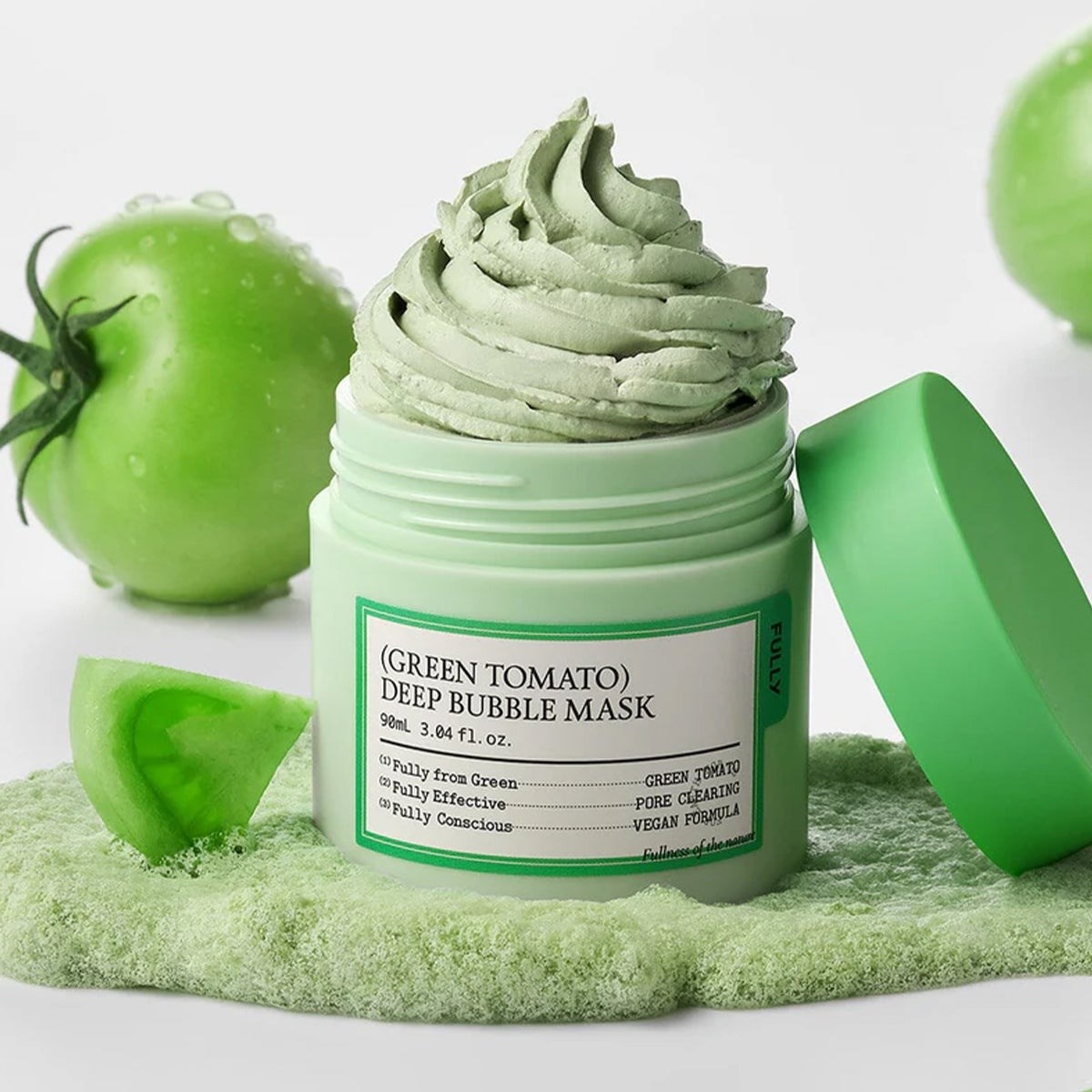 Fully Green Tomato Deep Bubble Mask - Gözenek Arındırıcı Maske