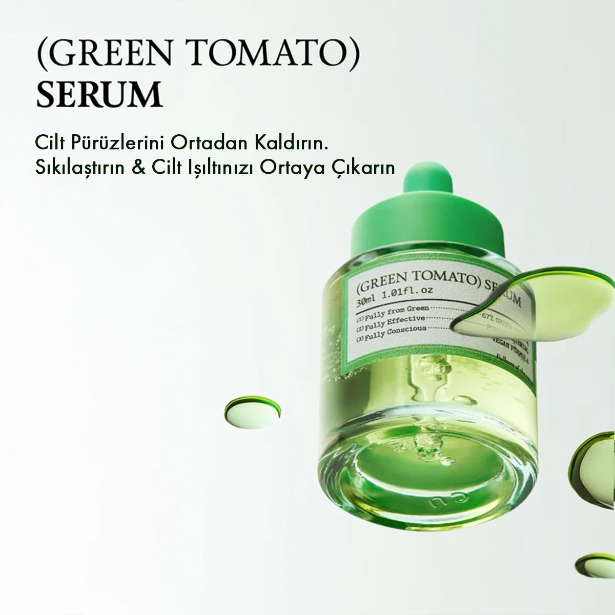 Fully Green Tomato Serum - Gözenek Arındırıcı Serum