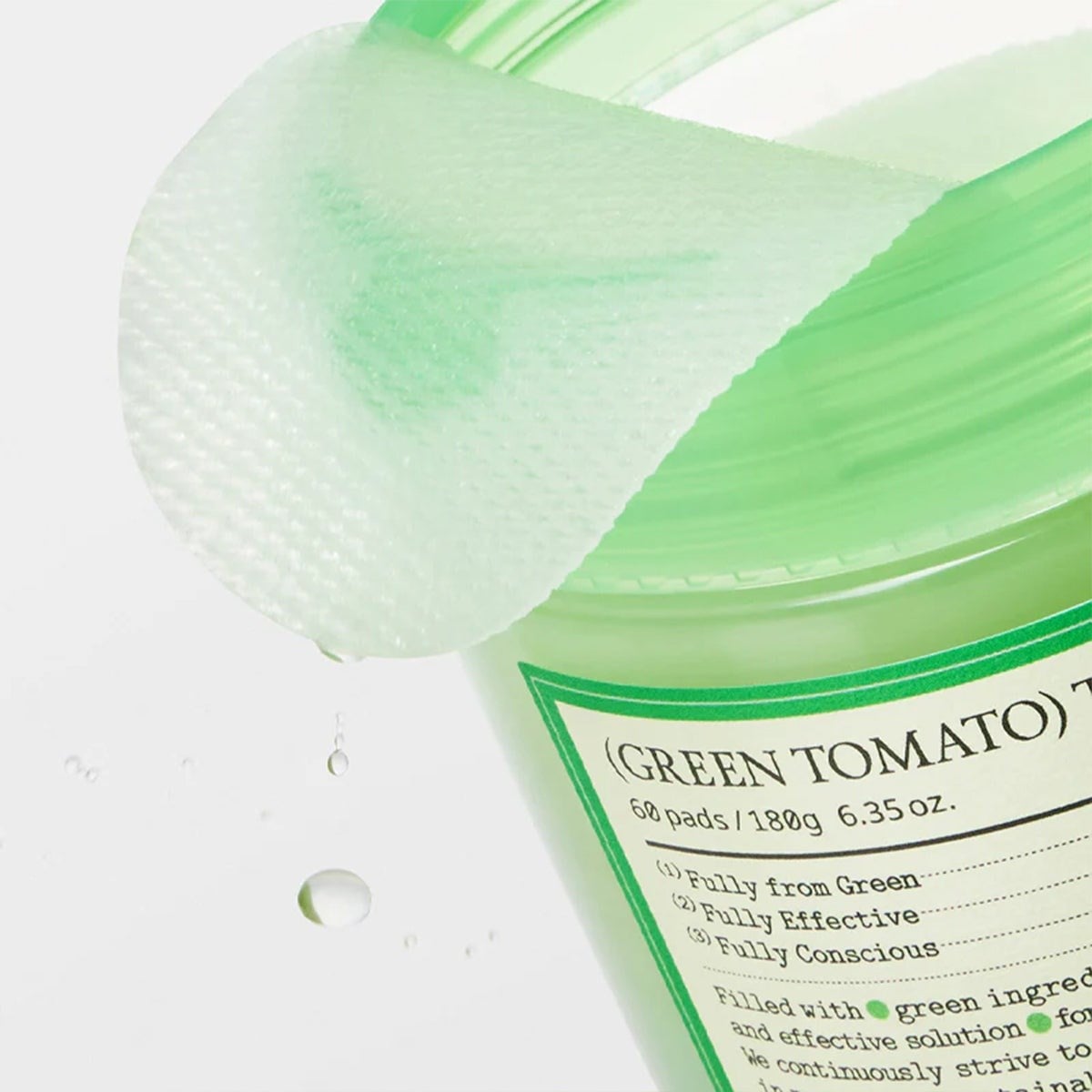 Fully Green Tomato Toner Pad - Sebum Dengeleyici Gözenek Tonik Ped