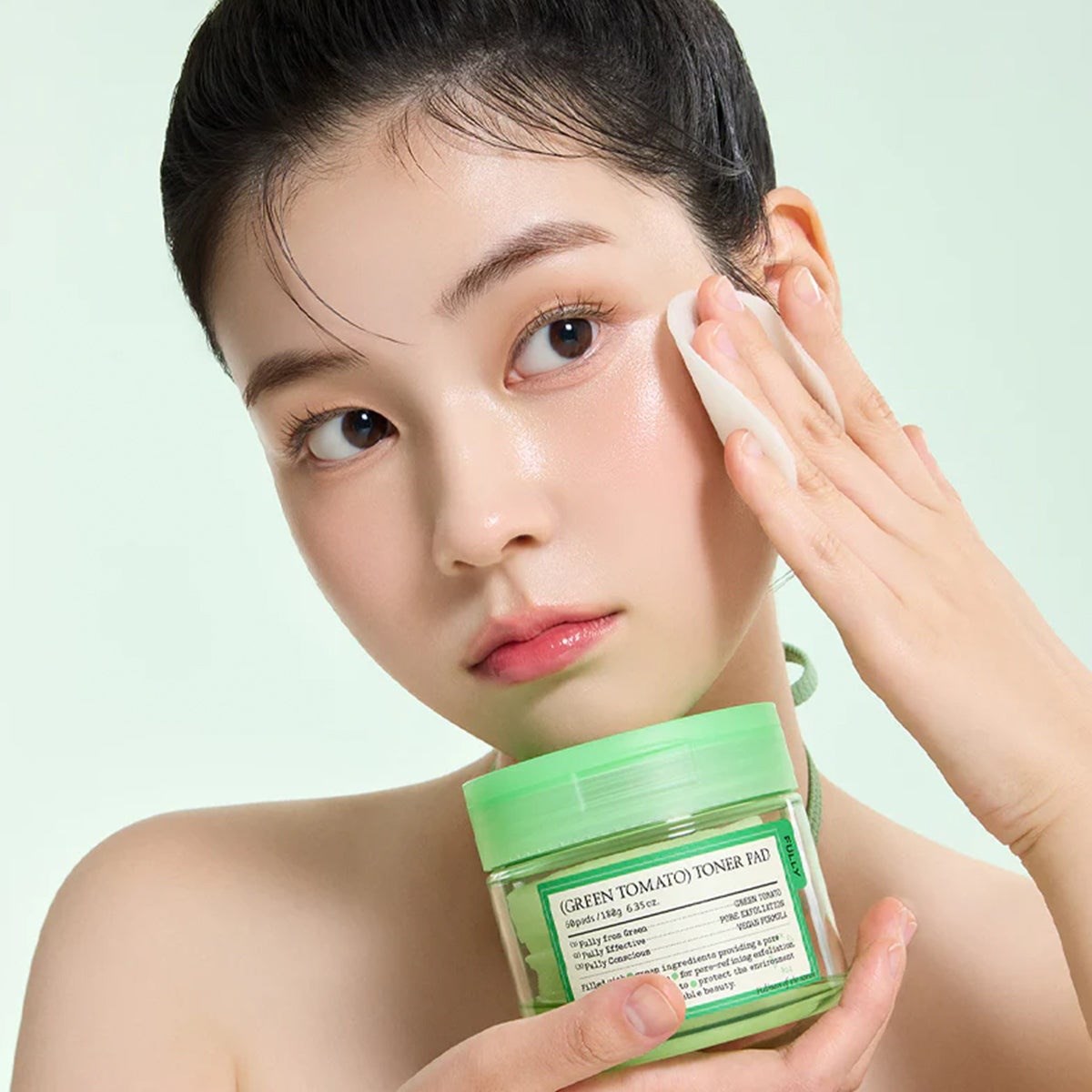 Fully Green Tomato Toner Pad - Sebum Dengeleyici Gözenek Tonik Ped