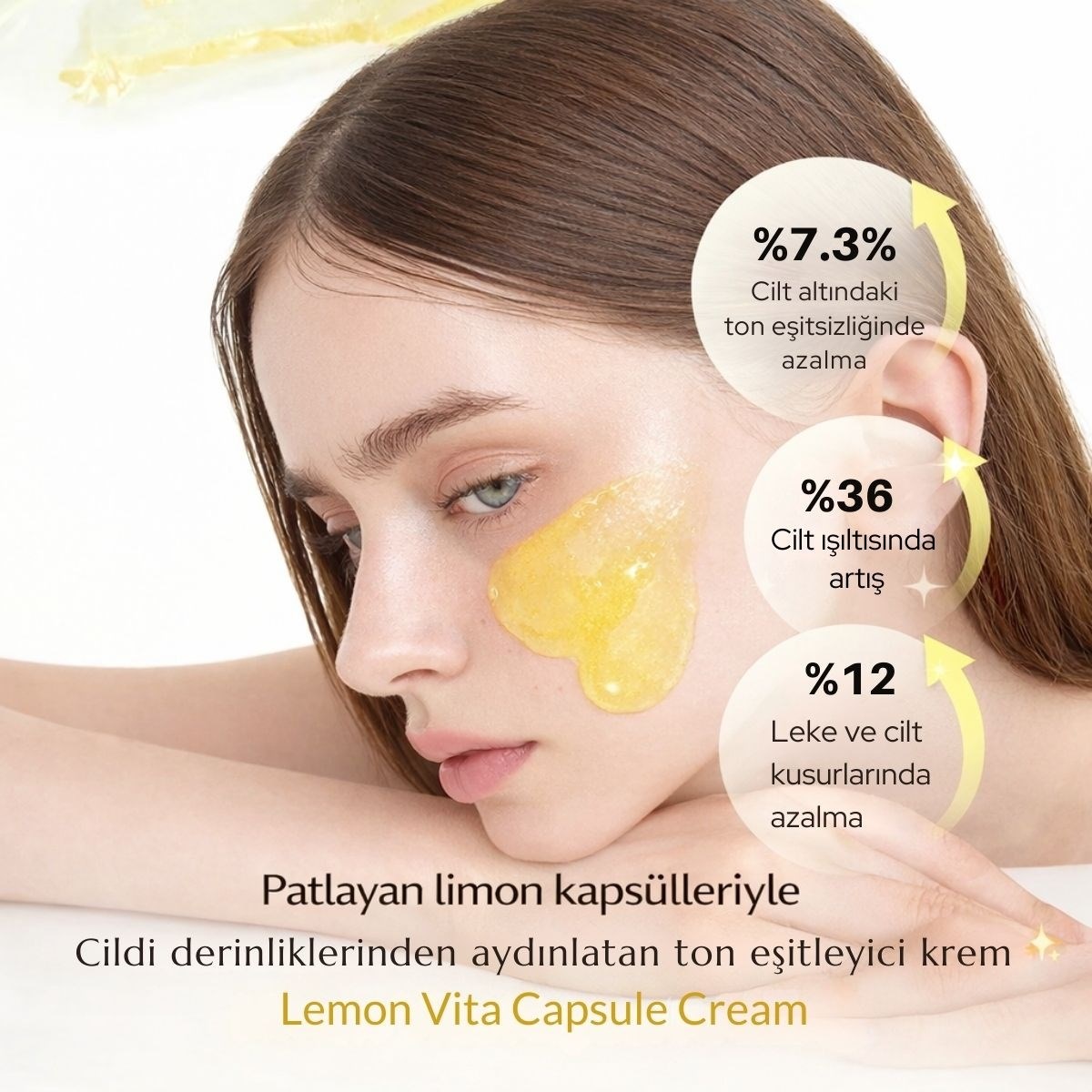 Fully Lemon Vita Capsule Cream - Cilt Tonu Eşitleyici Krem