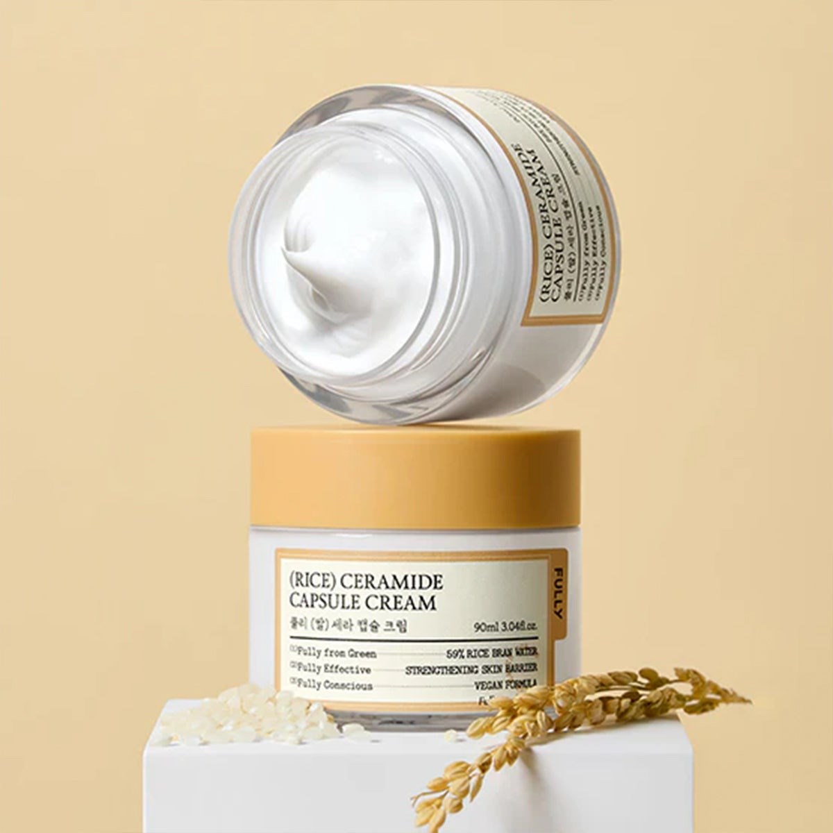 Fully Rice Ceramide Capsule Cream - Bariyer Güçlendirici Krem