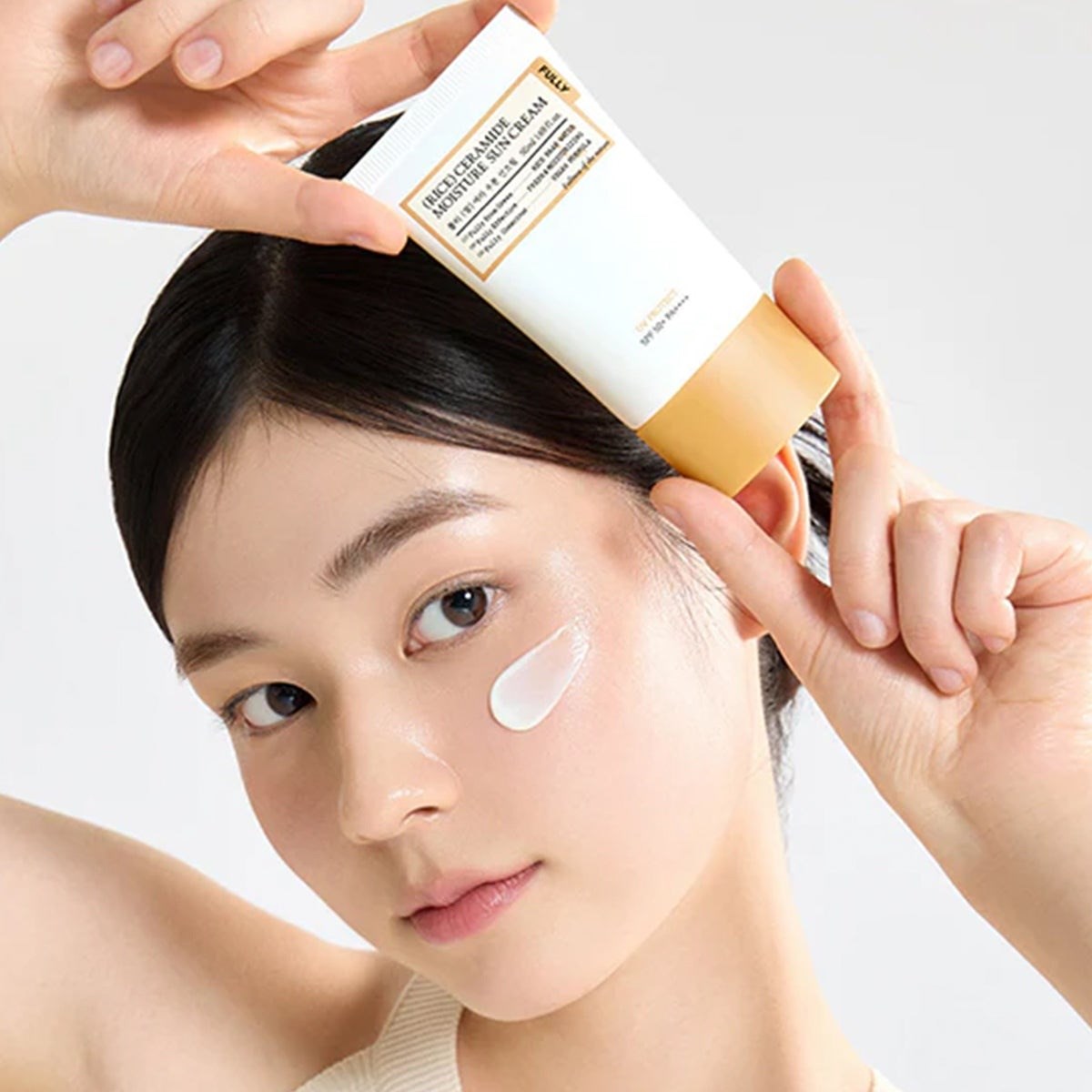 Fully Rice Ceramide Sun Cream SPF50+ - Nemlendirici Güneş Kremi