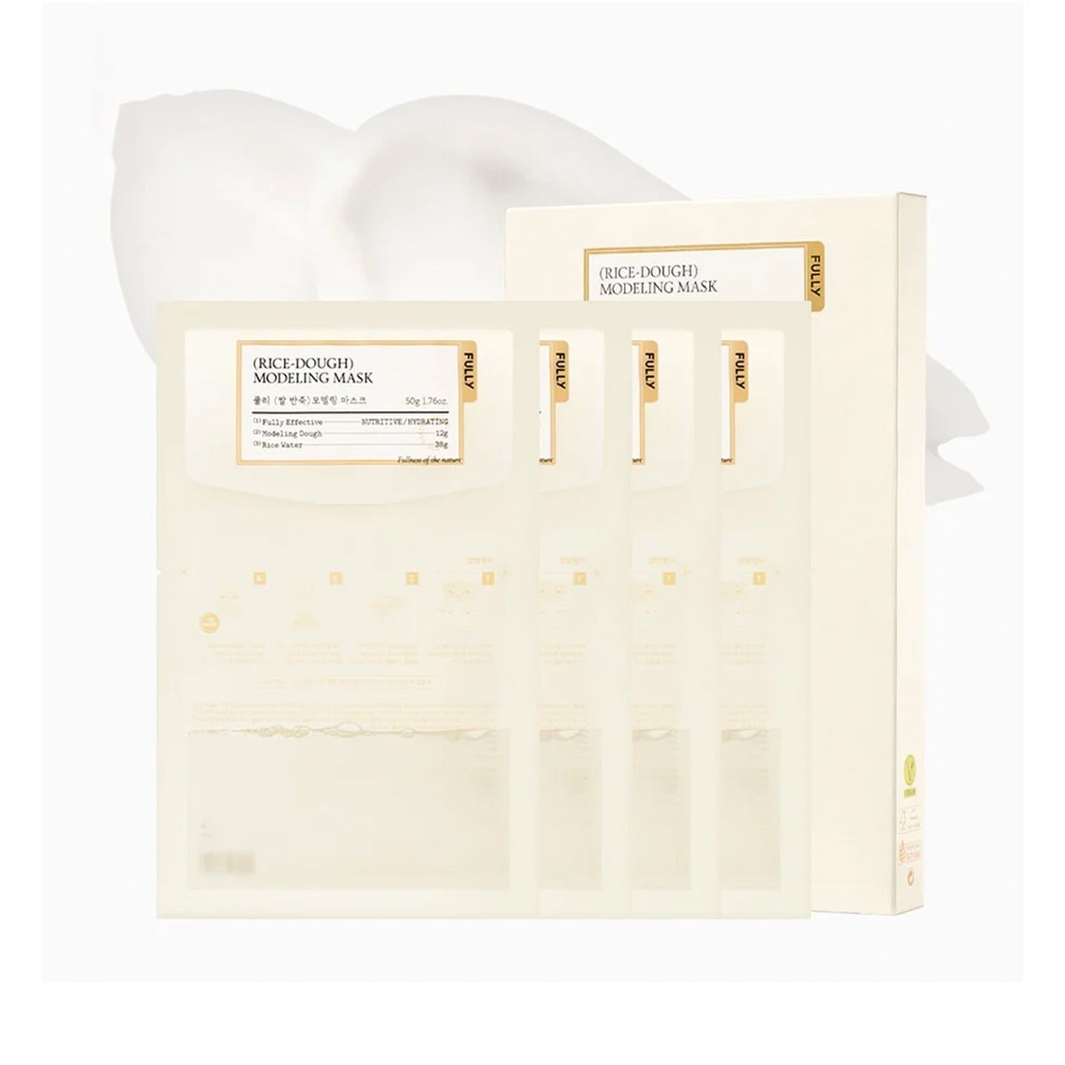 Fully Rice-Dough Modeling Mask - Pirinç Özlü Yüz Maskesi