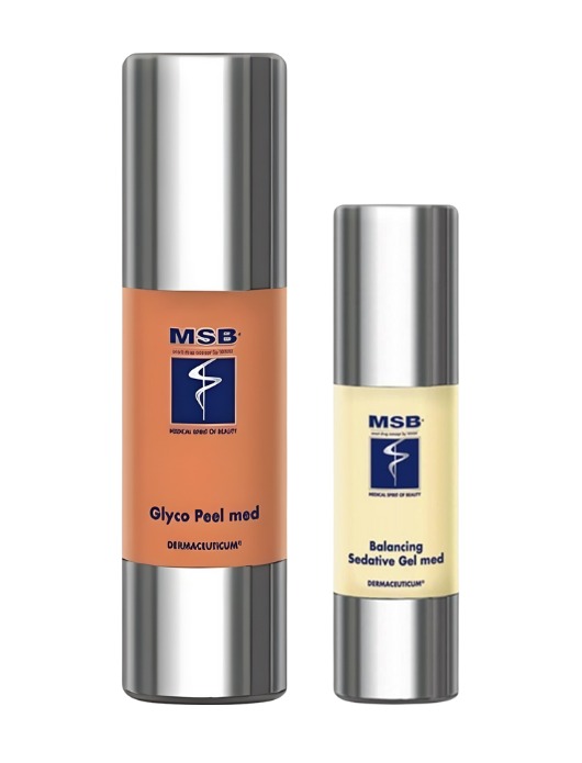 Glyco Peel med 100 ml & Balancing Sedative Gel med 30 ml