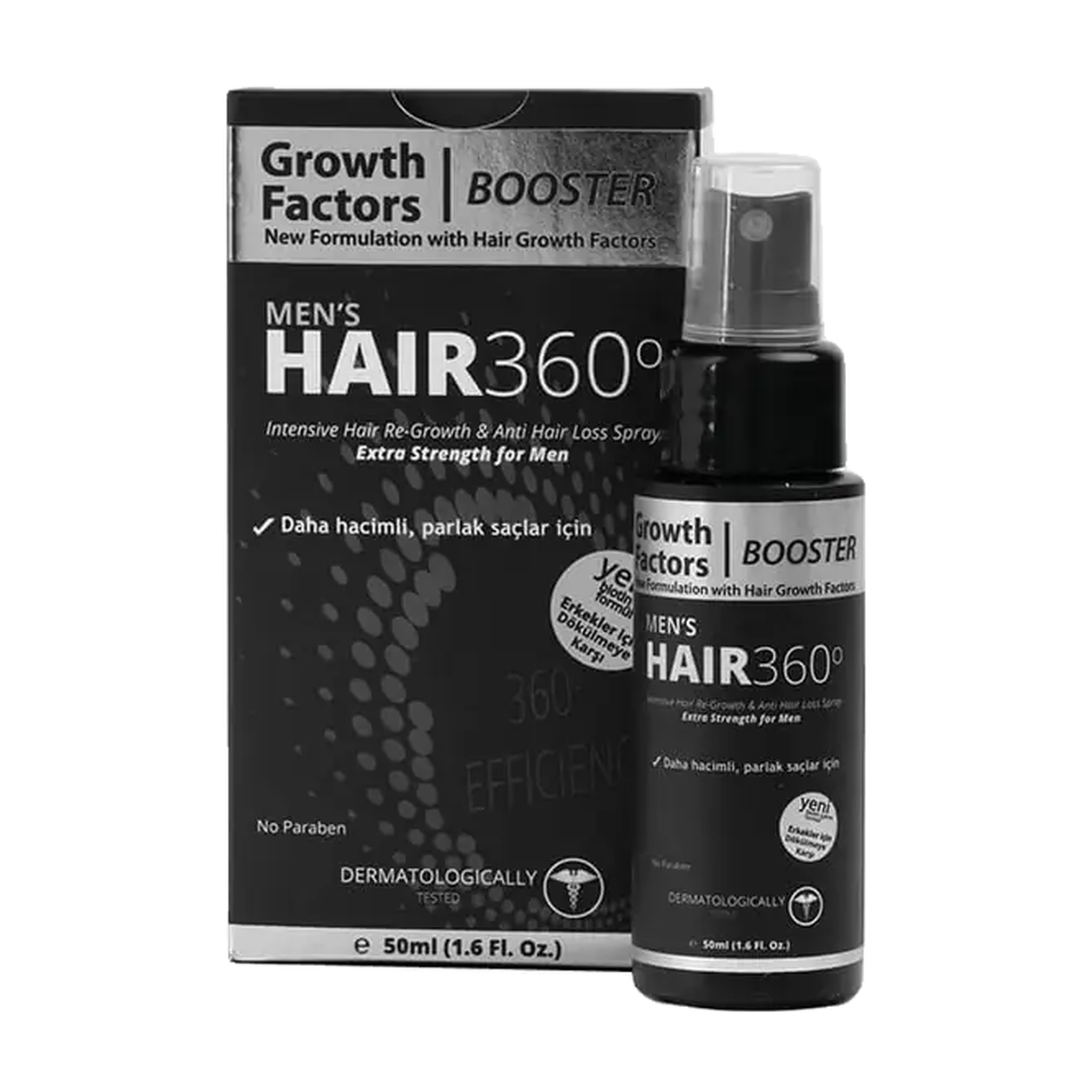 Hair360 Growth Factor Booster Men Sprey 50 ml