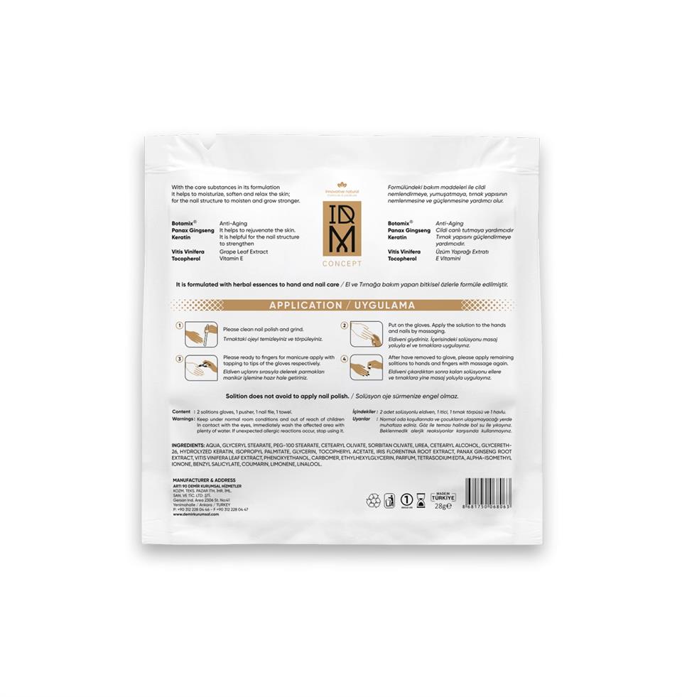 IDM Concept Manikür Eldiveni