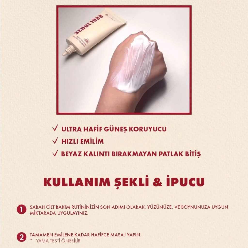 K-Secret Seoul 1988 Pine Tree Sun - Güneş Kremi 50 ml