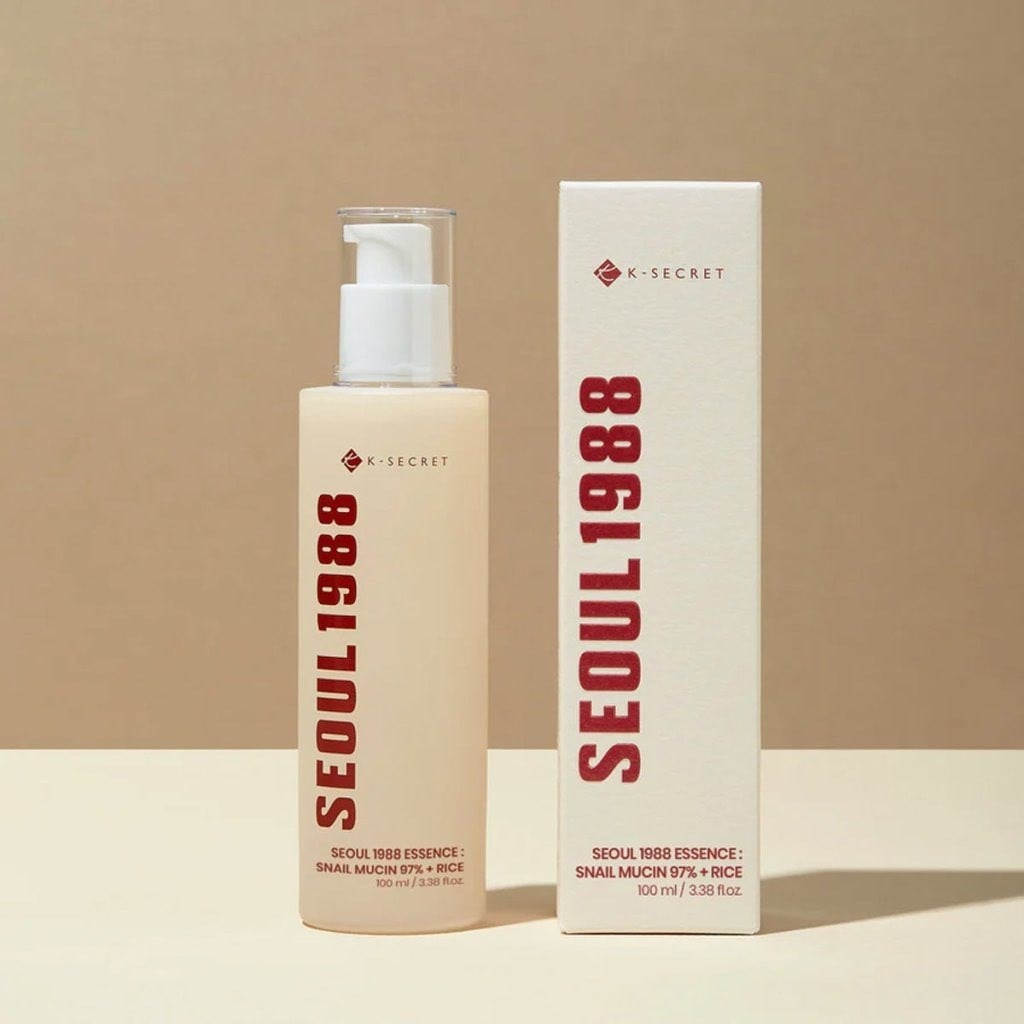 K-Secret Seoul 1988 Snail Mucin %97 + Rice Essence 100 ml