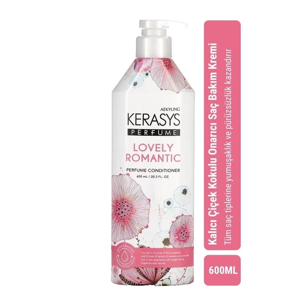 Kerasys Classic Perfume Conditioner Lovely - Kokulu Saç Kremi 600 ml