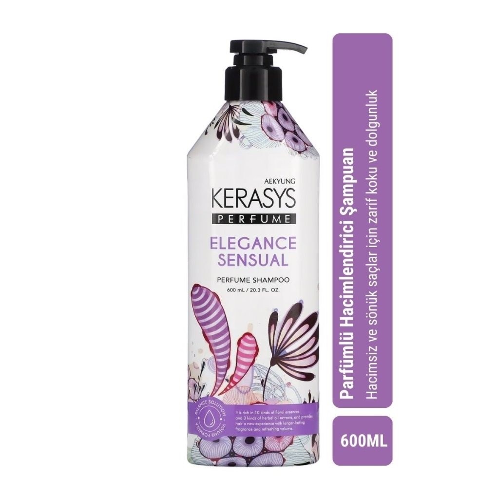 Kerasys Classic Perfume Shampoo - Elegance Hacim Şampuan 600 ml