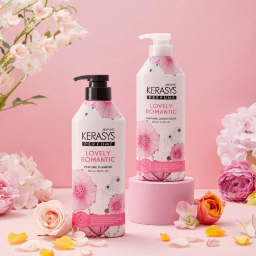 Kerasys Classic Perfume Shampoo Lovely Romantic - Kokulu Şampuan 600 ml