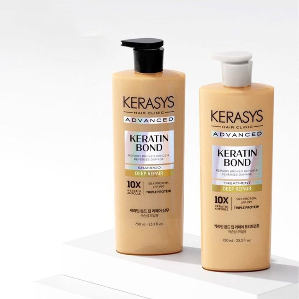 Kerasys Keratin Bond Deep Repair Treatment - Onarıcı Bakım Kremi 600 ml