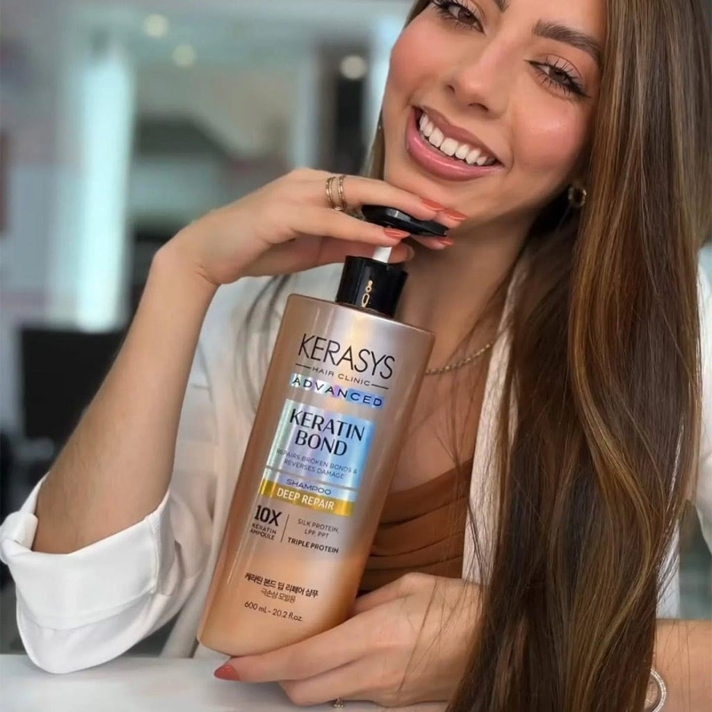 Kerasys Keratin Deep Repair Shampoo - Onarıcı Şampuan 600 ml
