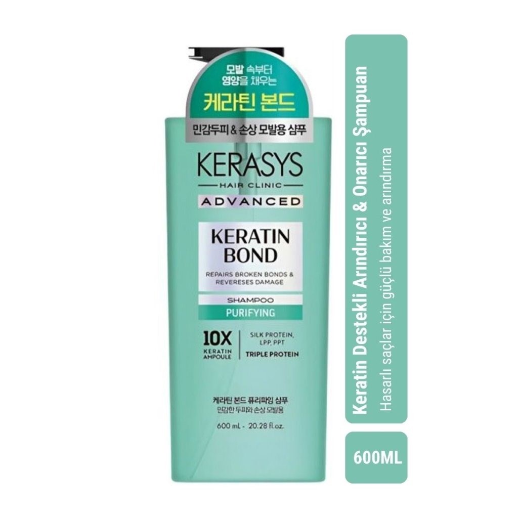 Kerasys Keratin Purifying Shampoo - Arındırıcı Şampuan 600 ml