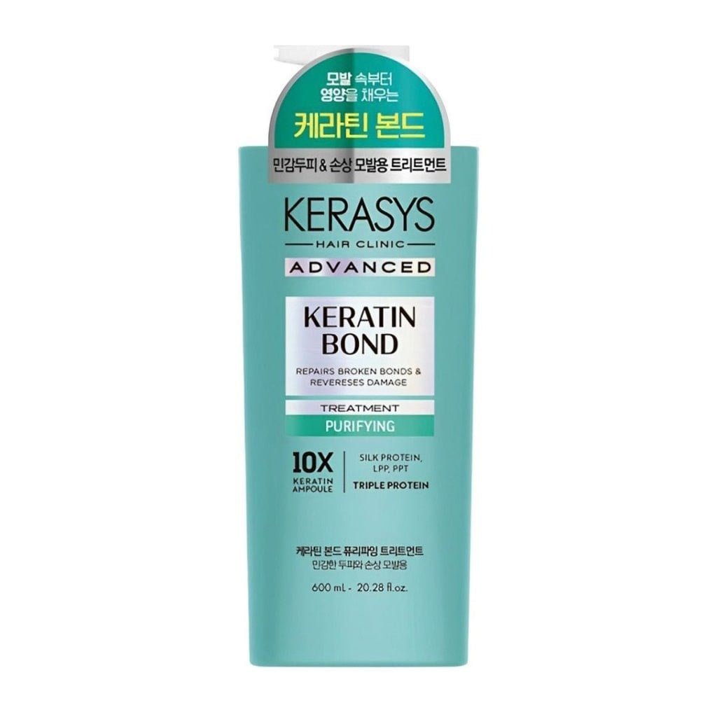 Kerasys Keratin Purifying Treatment - Onarıcı Saç Bakım Kremi 600 ml
