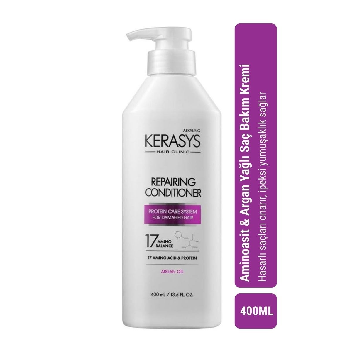 Kerasys Repairing Conditioner - Argan Yağlı Saç Bakım Kremi 400 ml