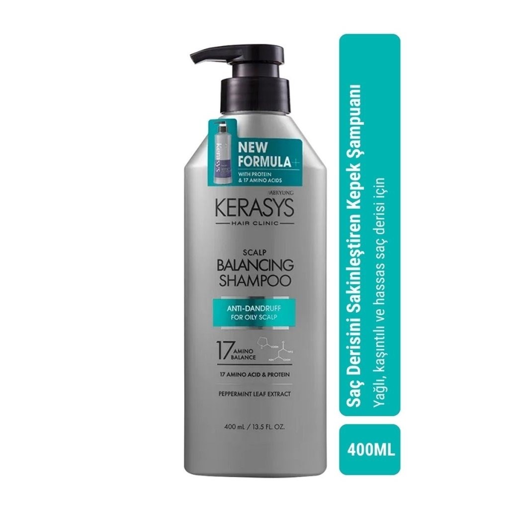 Kerasys Scalp Balancing Shampoo - Kepek Karşıtı Şampuan 400 ml