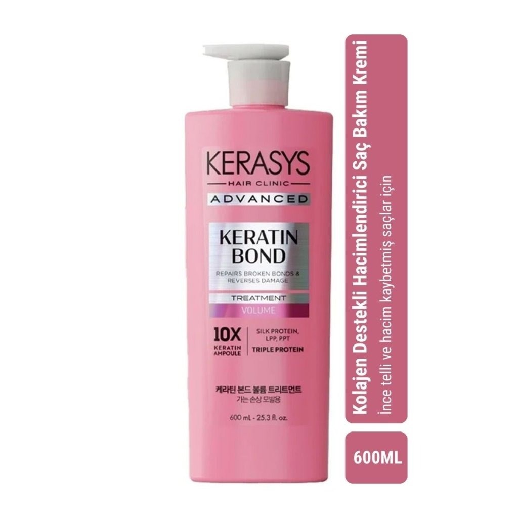 Kerasys Volume Treatment - Saç Bakım Kremi 600 ml