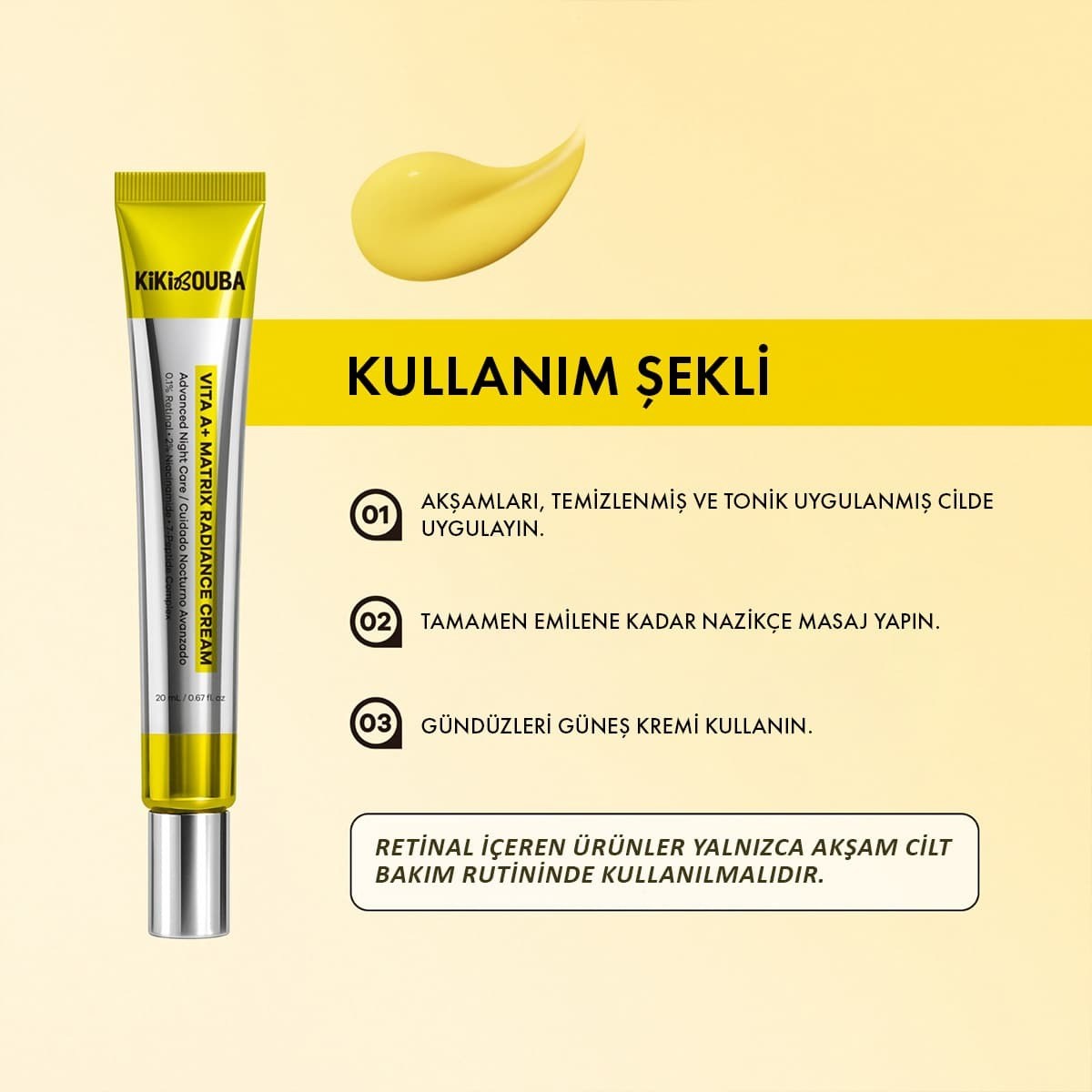 KikiBouba Vita A+ Matrix Radiance Cream 20 ml