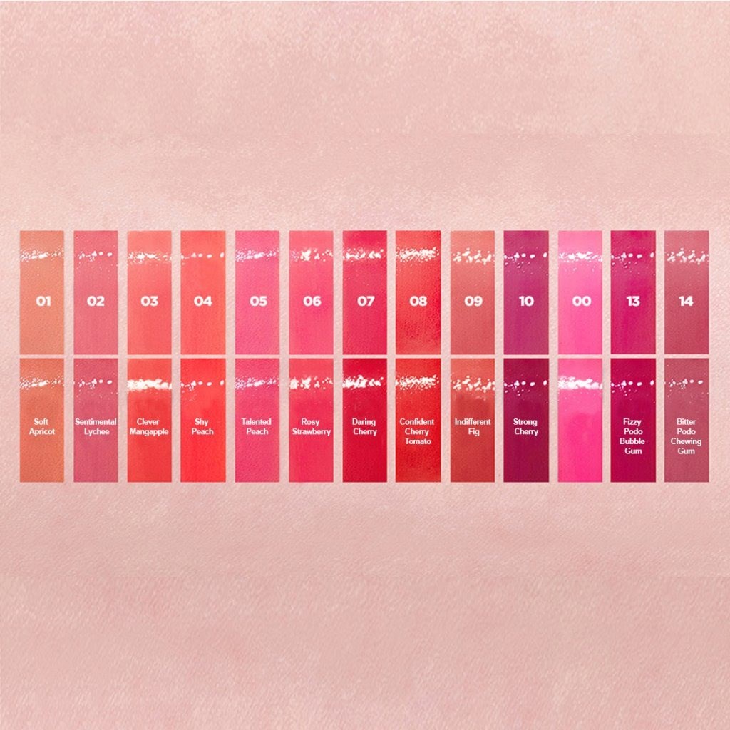 Lilybyred Bloody Liar Tint - Parlak Kalıcı Tint Bitter Podo Chewing Gum