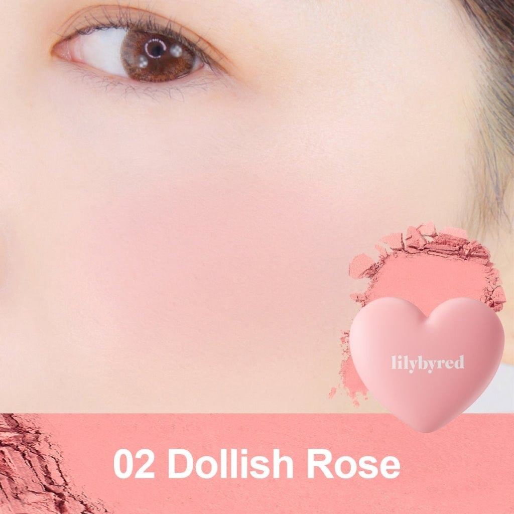 Lilybyred Luv Beam Cheek - Tekli Toz Allık Dollish Rose