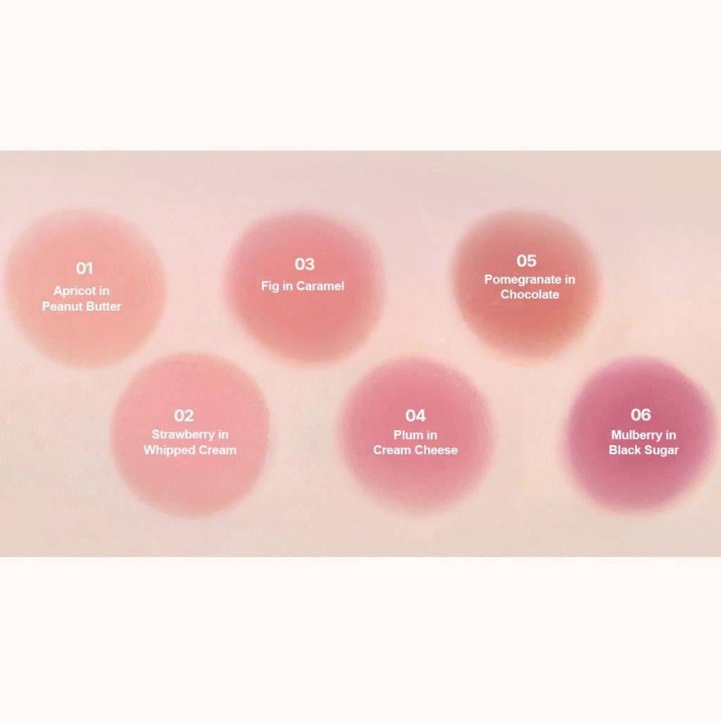 Lilybyred Milky Blur Fondue Bar - Krem Ruj Allık Stick Strawberry in Whipped Cream
