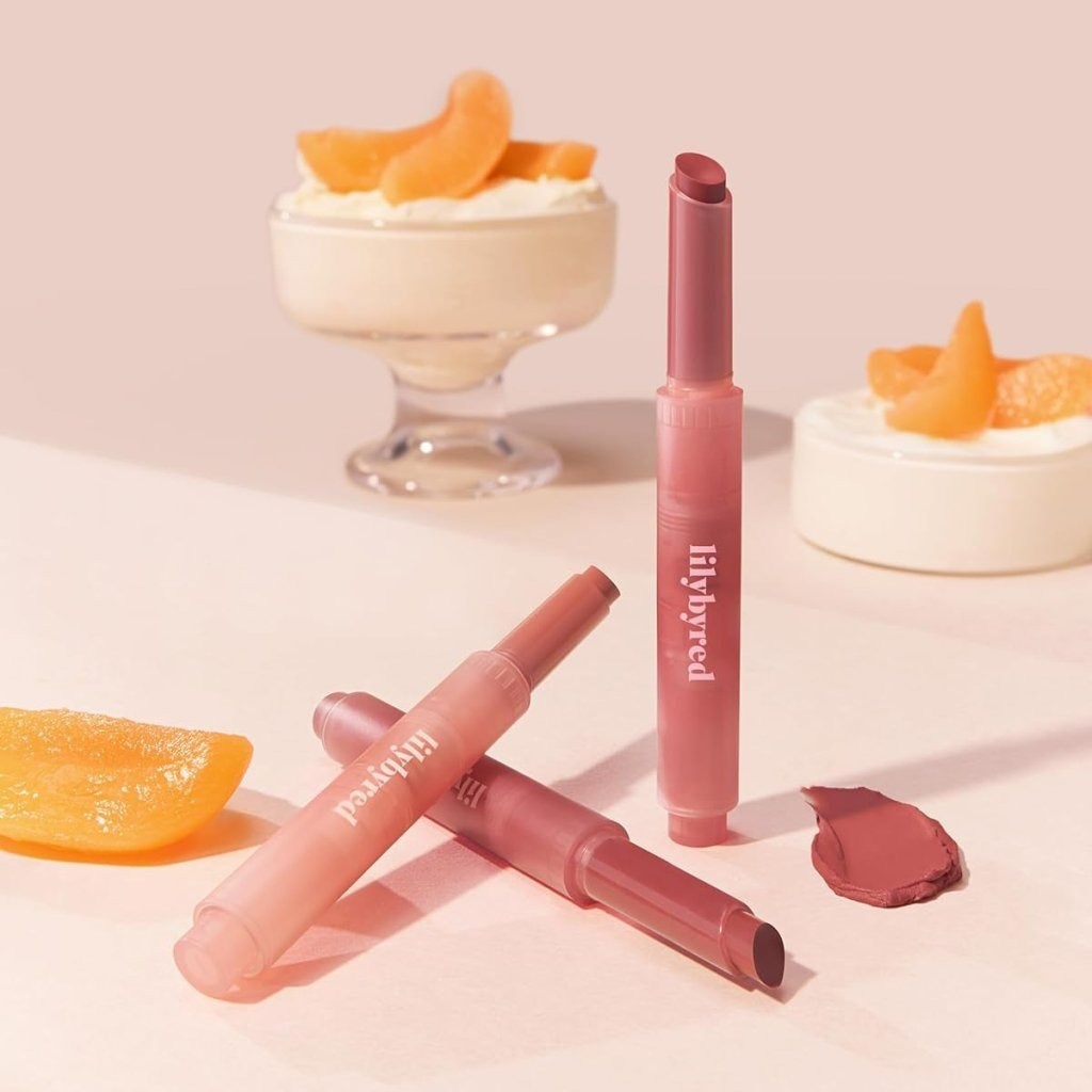 Lilybyred Milky Blur Fondue Bar - Krem Ruj Allık Stick Apricot in Peanut Butter